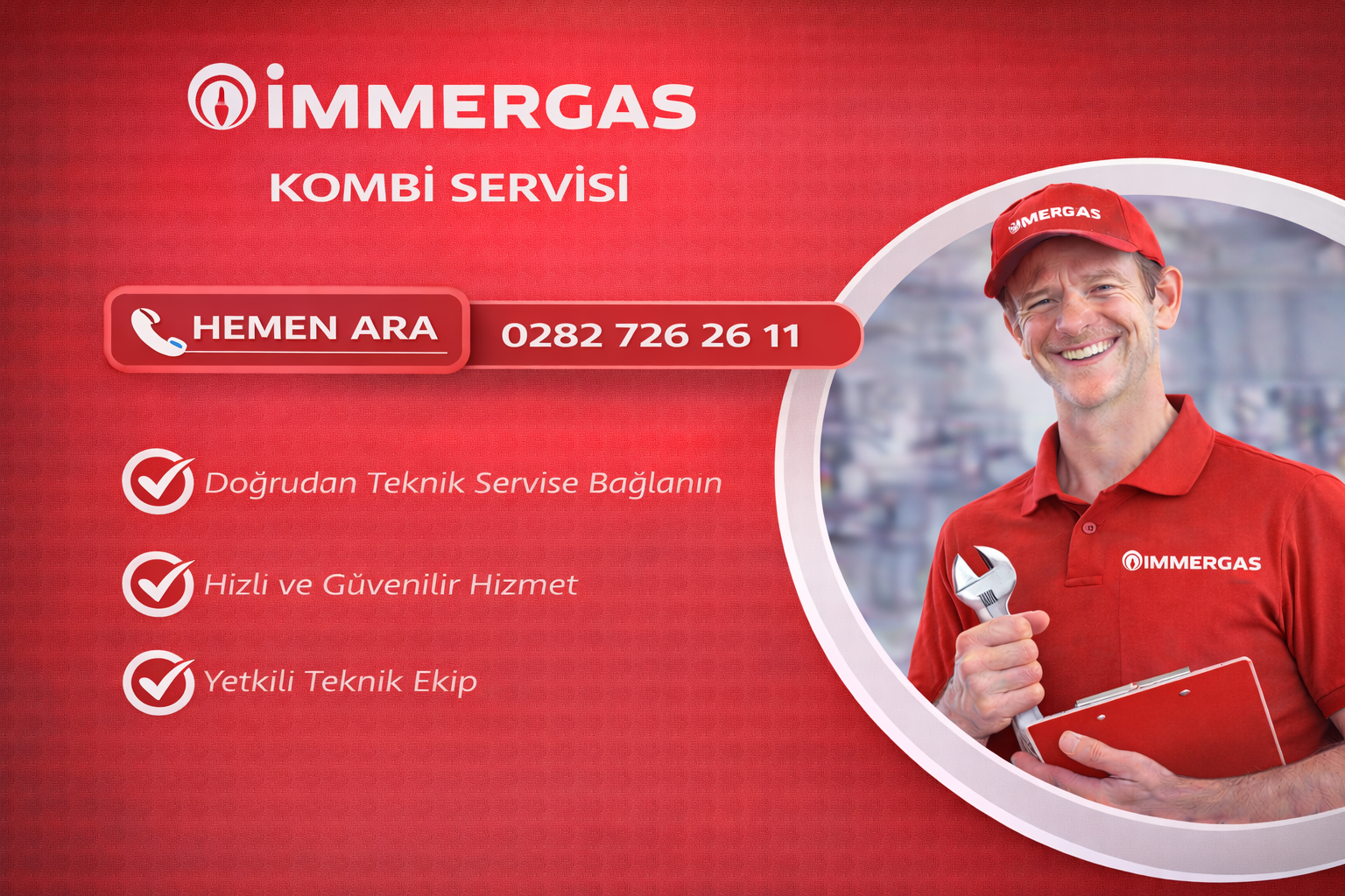 İMMERGAS KOMBİ SERVİSİ