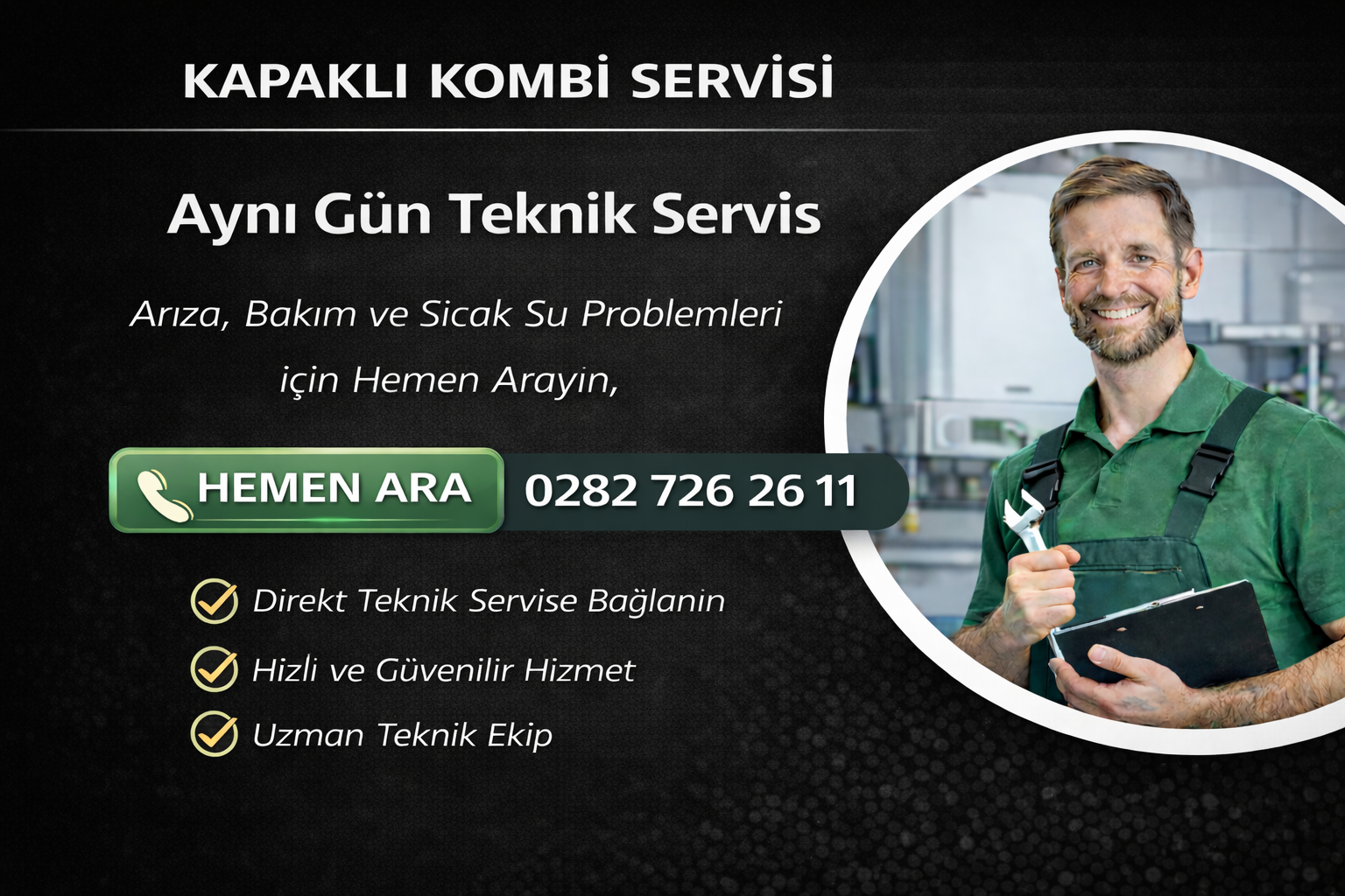 KAPAKLI KOMBİ SERVİSİ
