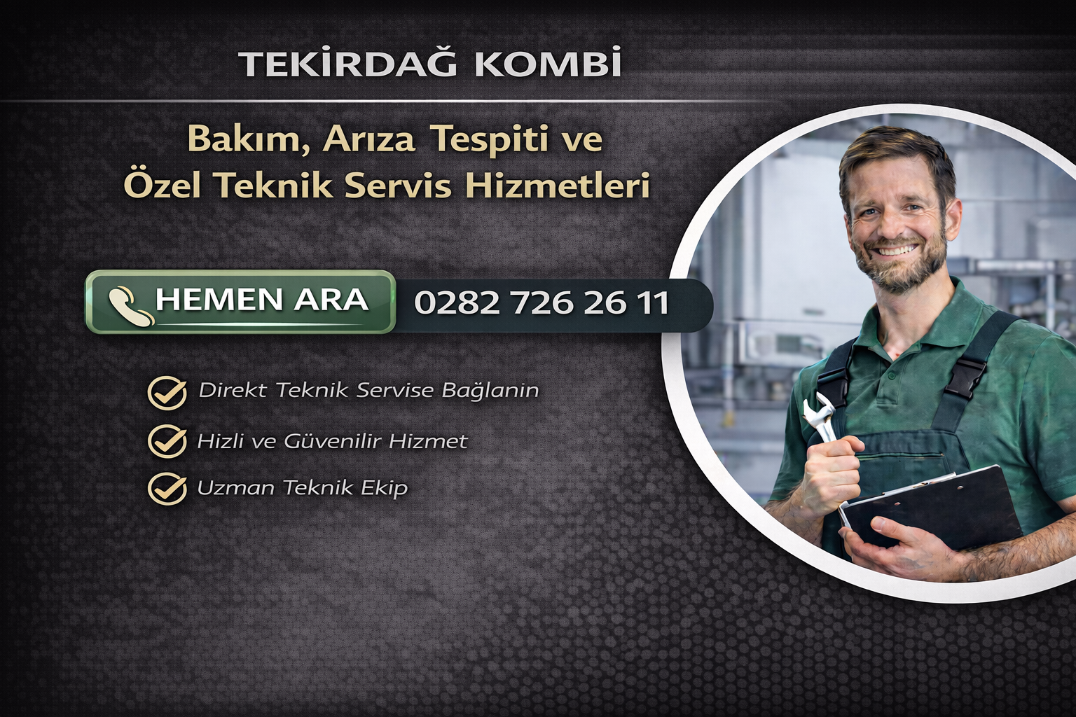 Tekirdağ Kombi Bakım, Arıza Tespiti ve Özel Teknik Servis Hizmetleri