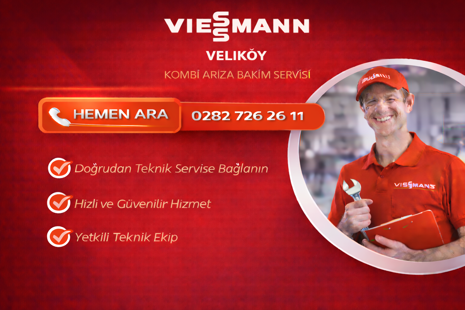 VİESSMANN VELİKÖY KOMBİ ARIZA BAKIM SERVİSİ